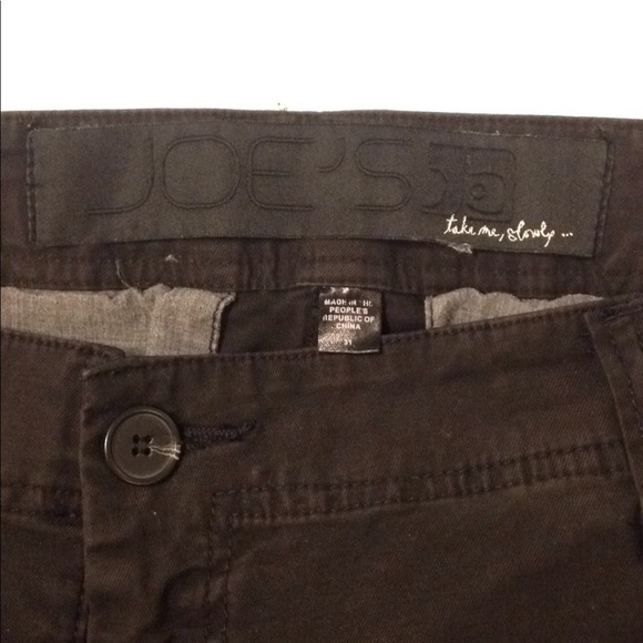 Joe's Black Skinny Cargo Pants - Picture 3 of 3